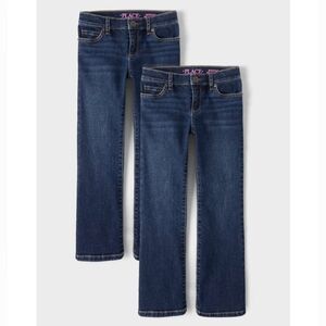 PLACE Lot Of 2  Girl's Blue Jeans
